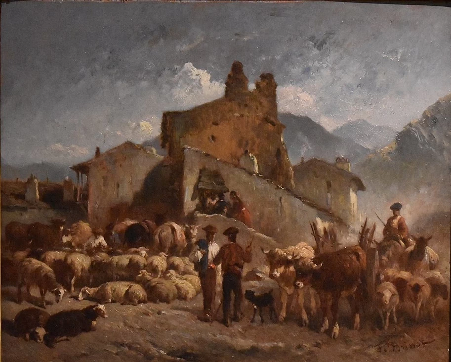 Ritorno degli animali - Musée de la Vie Quotidienne dans les Pyrénées